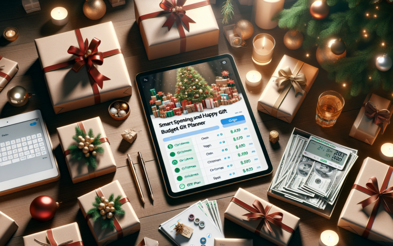 Christmas budget and gift planner