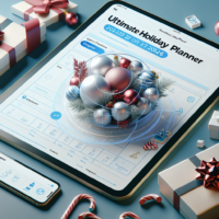 2026 holiday planner with gift tracker