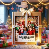 Daily Christmas surprises for kids