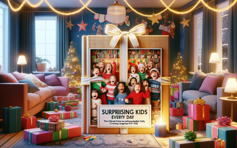 Daily Christmas surprises for kids