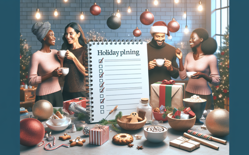Free holiday planning checklist