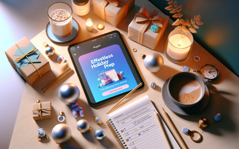 Holiday planning kit free download