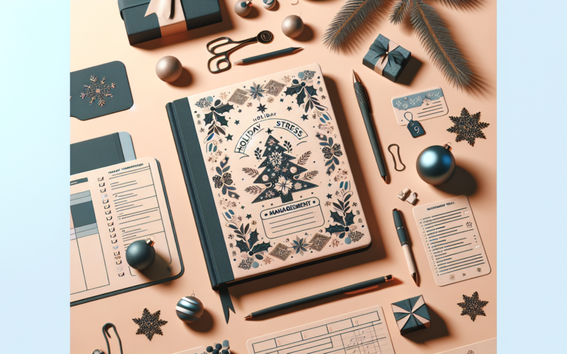 Holiday stress management planner printable