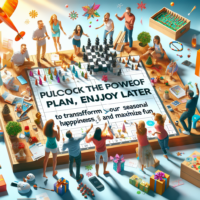 Plan now, enjoy later holiday strategy