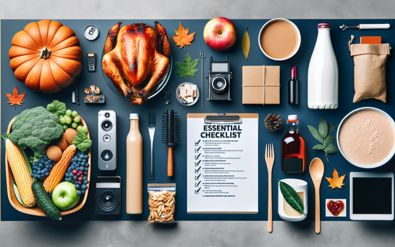 What should I prepare before Thanksgiving?