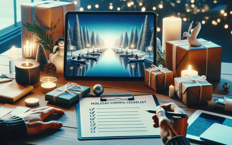 Holiday control checklist