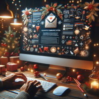 Holiday story emails